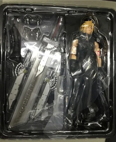 Final Fantasy фигурка игра искусство Kai Cloud Strife Коллекция Модель игрушка игры ИСКУССТВО Final Fantasy Cloud Strife Playarts PA34