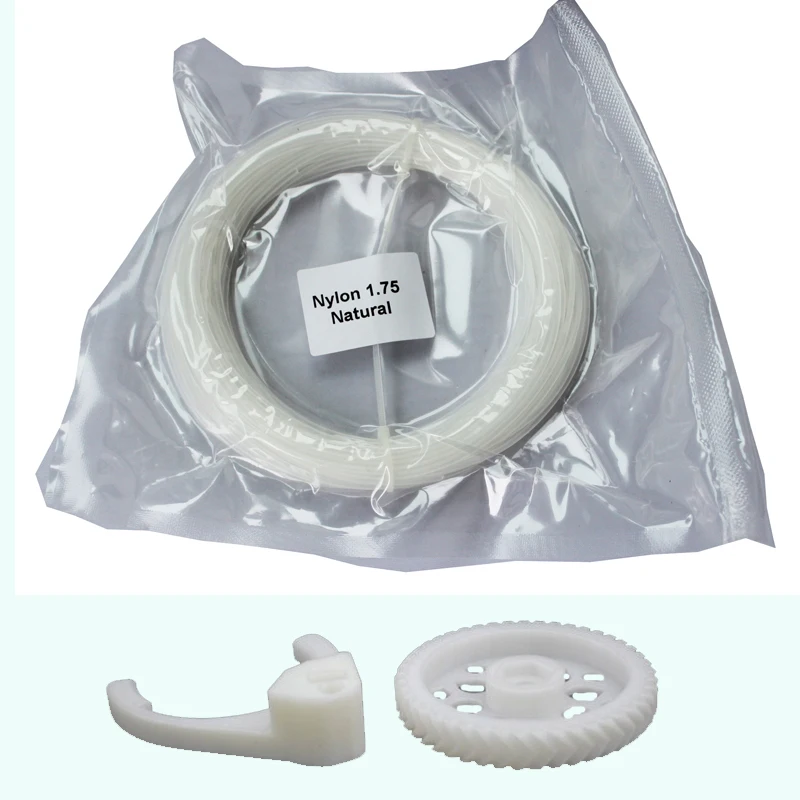 

High strength 3d printer nylon filament 1.75mm 3d plastic filament PA 1.75 nylon printing impresora 3d filamento 50g/roll 2roll