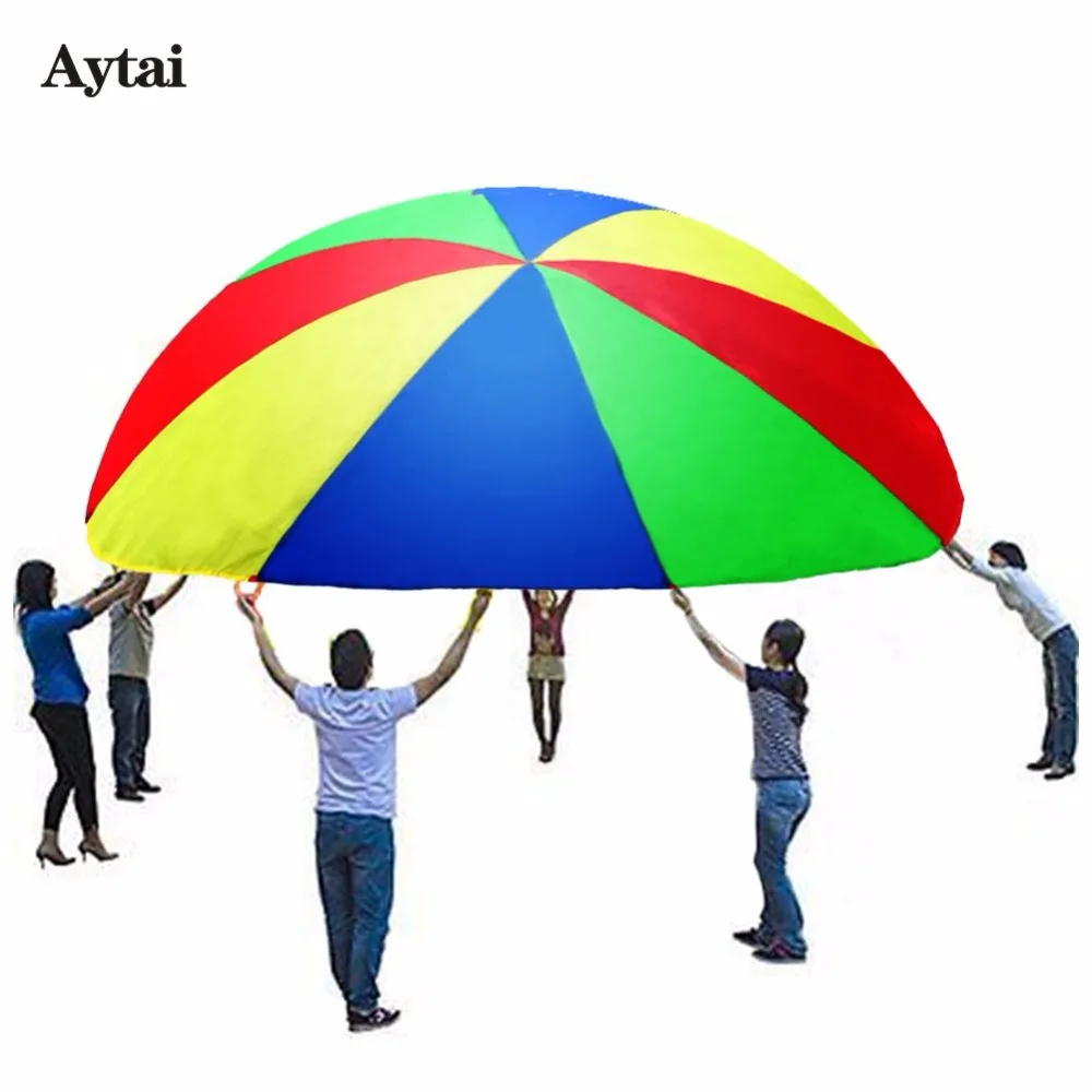 Buy Aytai Play Parachute 2M Nylon Rainbow Umbrella