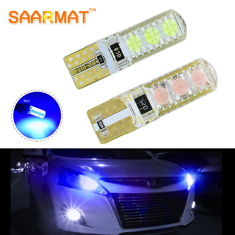 

2pcs T10 W5W Plasma LED Marker Lamps Side Parking Light Bulb For Toyota Corolla Camry Paseo Previa Prius RAV4 Sienna Tacoma