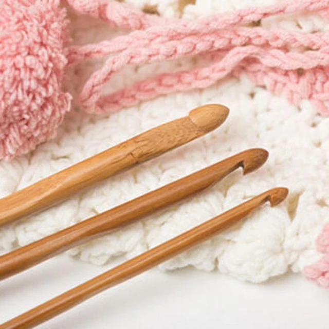 2-10mm Aluminum Crochet Knitting Needles Sewing Needles for Hand Crafts Bag  Sweater Metal Hook Weave Crochet Needles Accessories
