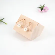 Wood Earrings Display Holder Jewelry Display Stand Jewellery Display Showcase Wood Earrings Display Stand