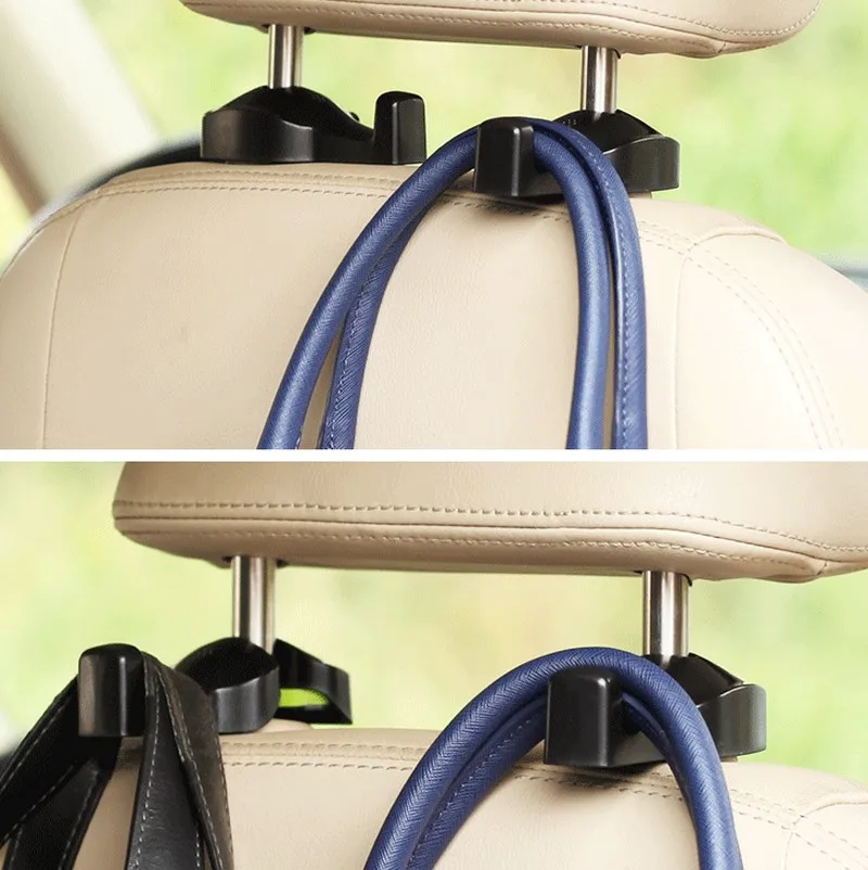 Автомобильный Стайлинг 1 пара модные новые удобные для транспорта автомобильные аксессуары сумки Крюк вешалка держатель стенд организовать