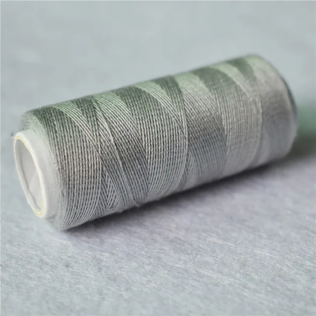 Горячий цвет 200 ярдов швейная нить полиэфирная нить набор прочных и прочных швейных нитей для ручных машин DIY Швейные аксессуары