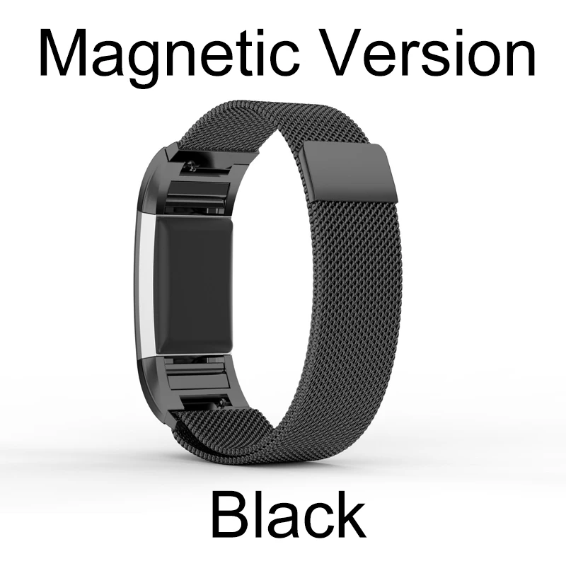 Milanese Loop for Fitbit Charge 2 Band Replacement Watch Bracelet Fitbit Charge 2 Correa Stainless Steel Magnetic Metal Strap