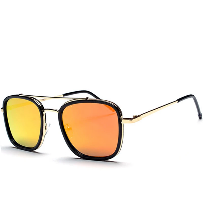 

Classic Square Hot Trendy Men Sunglasses Women Aviation Eyeglasses Tinted Mirror Ladies Eyeglasses Zonnebril Mannen Man Shades