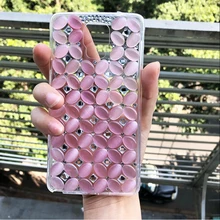 

XINGDUO for xiaomi redmi 4x Bling diamond rhinestone Transparent soft cover case for xiaomi redmi note 4x/note 4/redmi 4a/5/6
