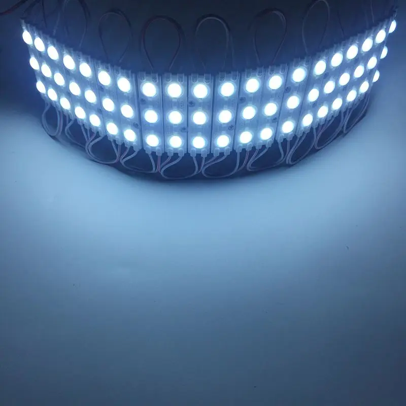 12v com Lente Ip65 à Prova Lote Novo 1.5w Dc12v 5730 3led Injeção Led Módulo Dwaterproof Água Branco Fresco Sinal Loja Banner 100 Pçs - 8 Luzes e Iluminação