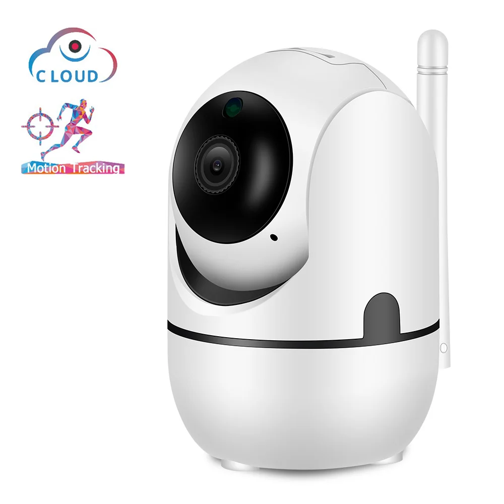 

BESDER 720P/1080P Wireless Smart Auto Tracking Baby Camera Pan/Tilt Rotate Wifi IP Surveillance Camera Support Two Way Audio