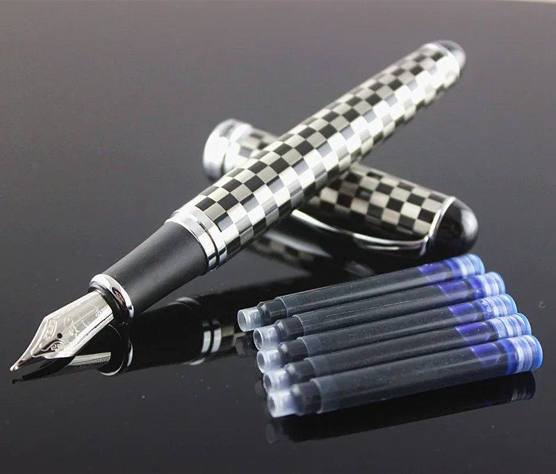 Горячая JINHAO X750 синие чернила 0,5 мм перьевая ручка школьные офисные канцелярские принадлежности люксовый бренд бизнес подарок пишущие чернила ручки