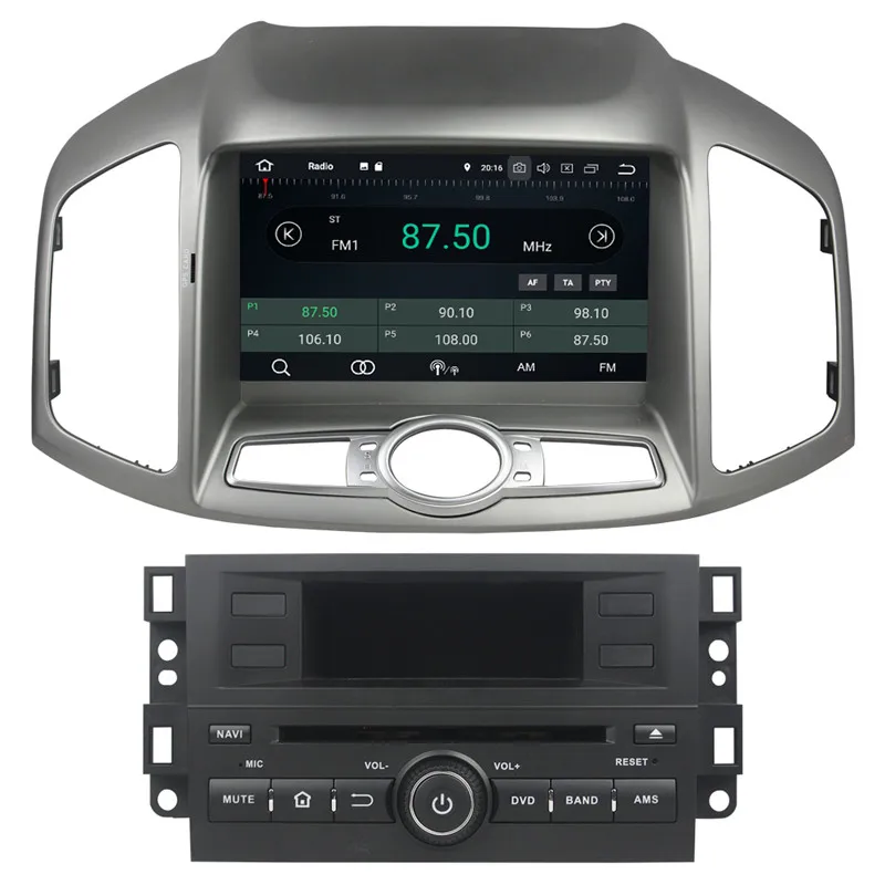 Clearance 8" Octa Core 4G WIFI Android 8.1 4GB RAM 64GB ROM Car DVD Multimedia Player Radio Stereo For Chevrolet Captiva Epica 2012-2018 3
