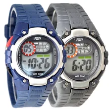 4 шт. /Много различных цветов DW325 плавание фитнес спортивный хронограф Сигнализация задний свет 3ATM спортивные цифровые часы