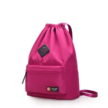 Fashion Designer Women Nylon School Backpack Women Ladies Drawstring casual Schoolbag for Teenagers Female Travel Back