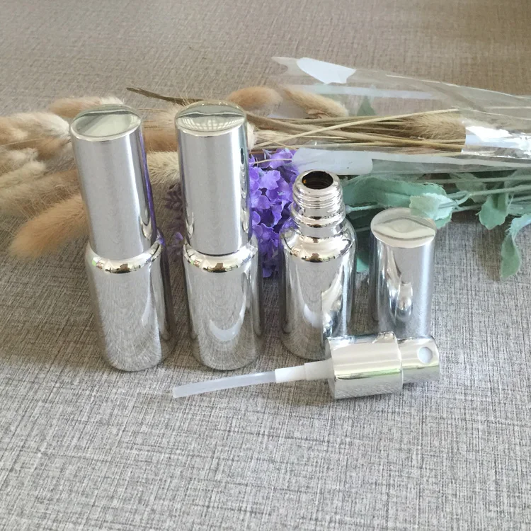 hot 100pcs 20 ml glass spray bottles for perfume , 20ml glass mist spray bottles for sale , luxury mercury glass spray paint