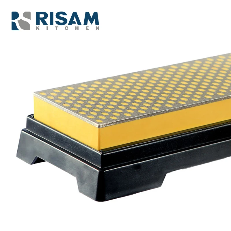 

RISAM SHARP Diamond Sharpening Stone Kitchen Disposeabl Knife Set Wicked Edge Chainsaw Sharlerner Whetstone