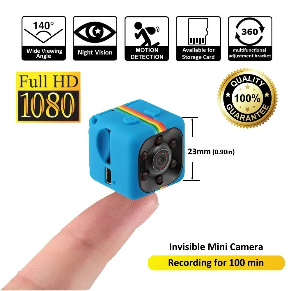 Новые SQ11 мини-камера HD 1080 P Cam ночного видения мини Видеокамера экшн-камеры DV видео