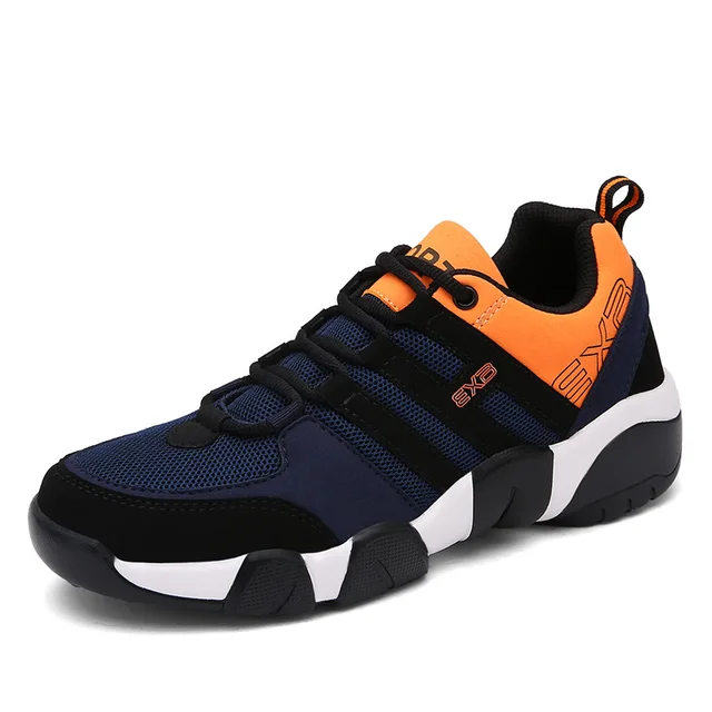 Integrated Training Shoes Man Flat Sneakers Men Jogging