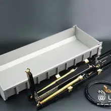 LESU металлический гидравлический стержень ковша 8*8 самосвал RC Грузовик Ролл вкл/выкл самосвал 1/14 Tmy TH02000