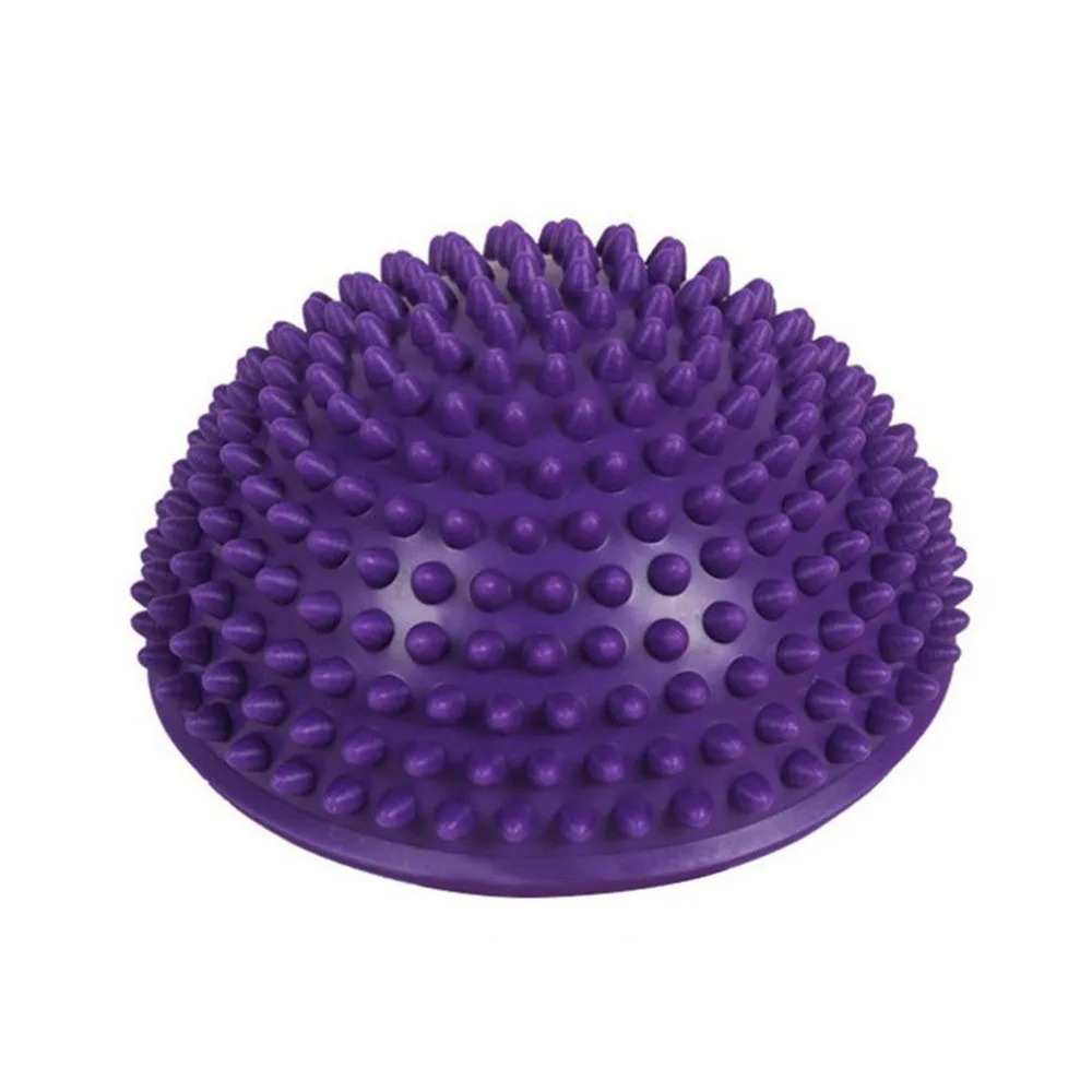 Inflatable Half Yoga Ball Exercise Fitness Equipment Balance Training Board Point Massage Ball Board for Children Dropshipping