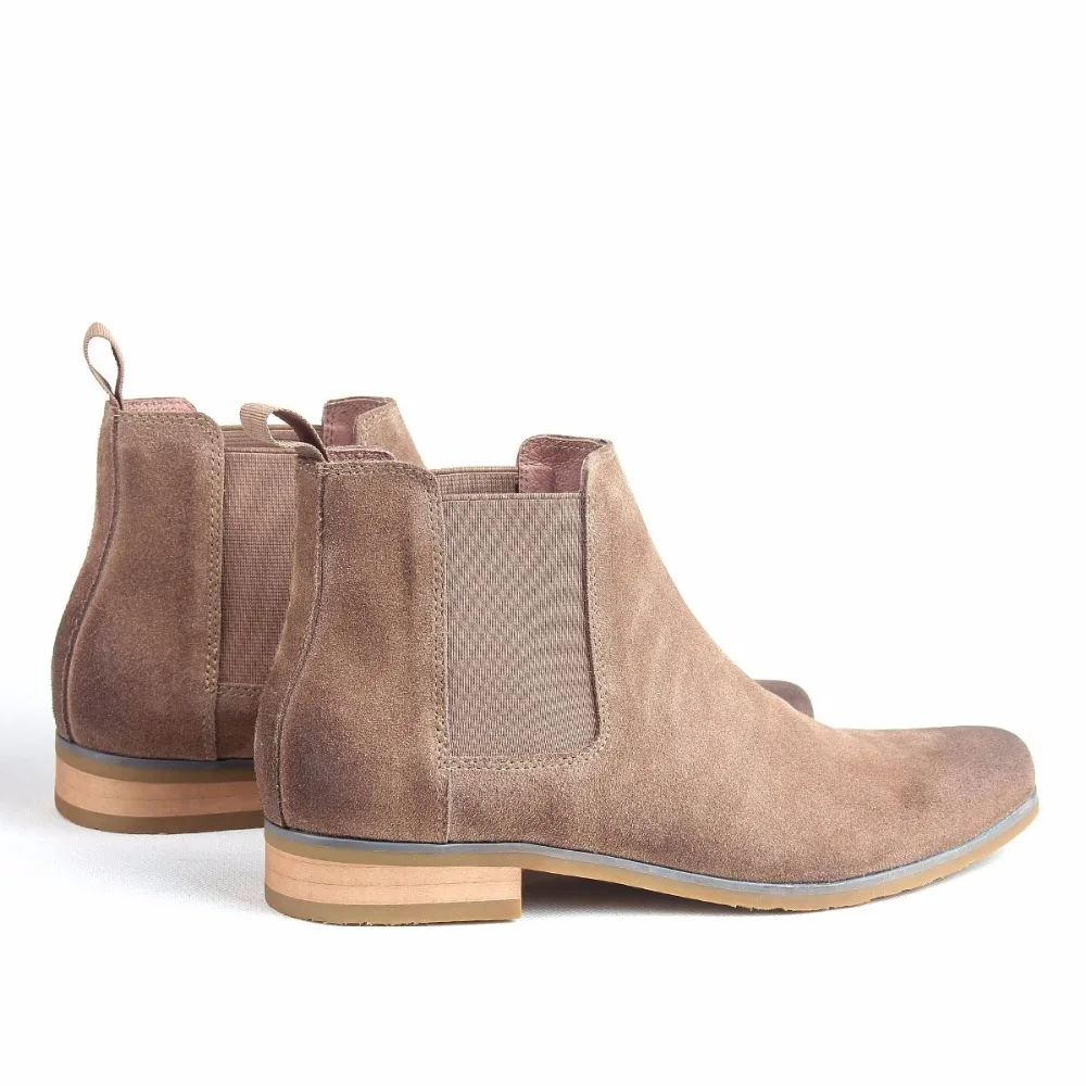 Designer men shoes luxury brand Chelsea mens boots shoes