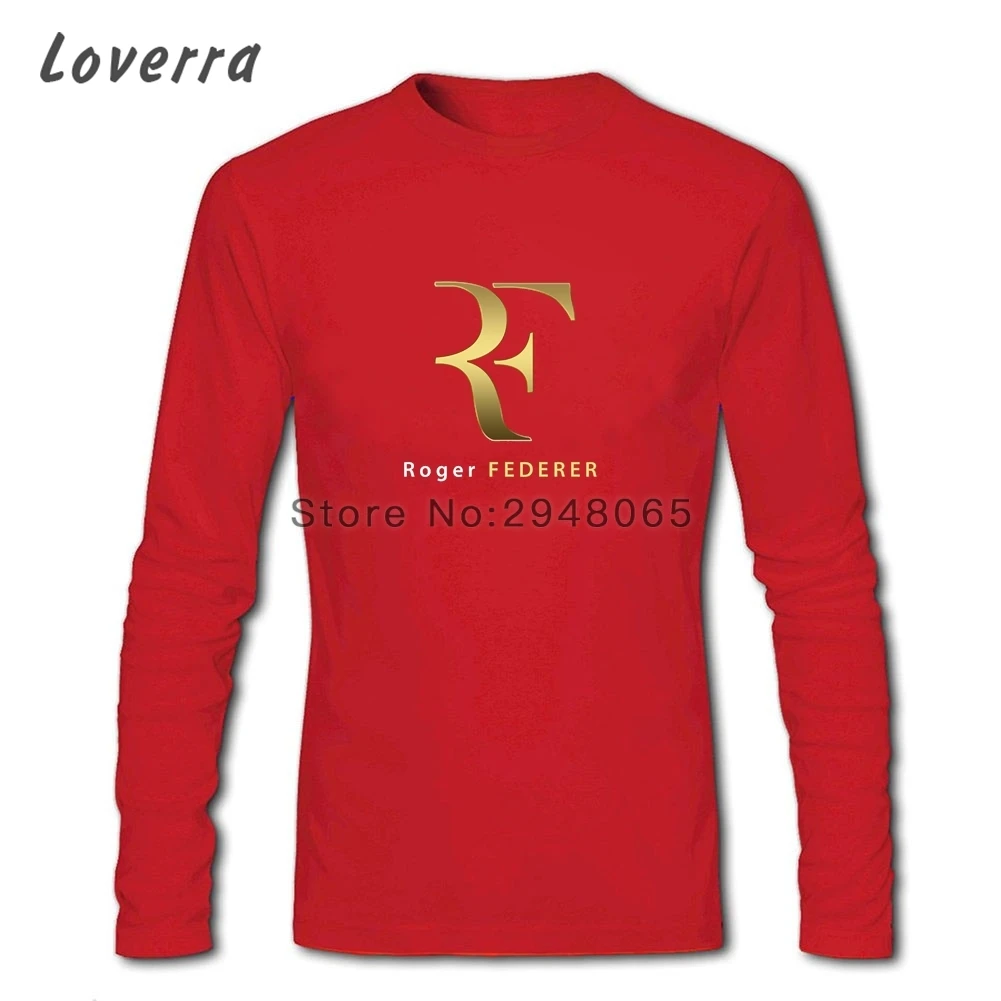 Suri Monet Om toevlucht te zoeken Roger Federer T-Shirt Homme Crossfit Brand Kleding O-hals Katoen Jersey  Lange Mouw Heren T-shirt Fitness Hip Hop TShirt Man - AliExpress