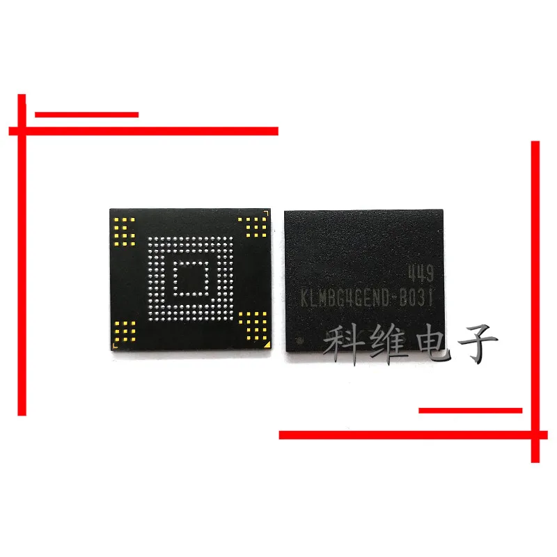 

1PCS 2PCS 5PCS 10PCS KLMBG4GEND-B031 BGA new and original