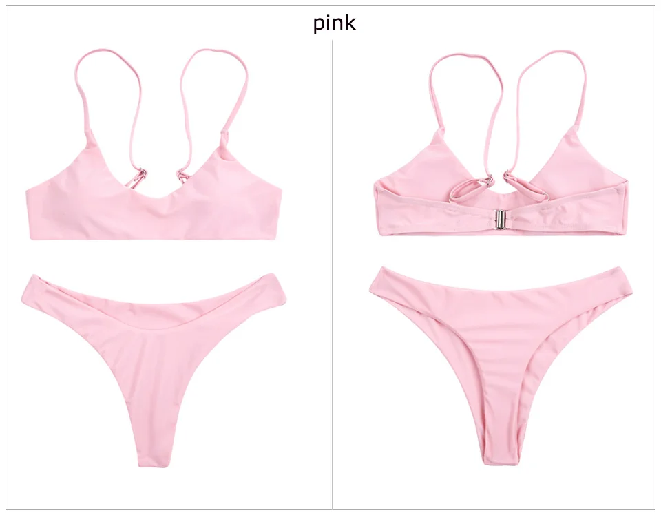 016 pink bikini