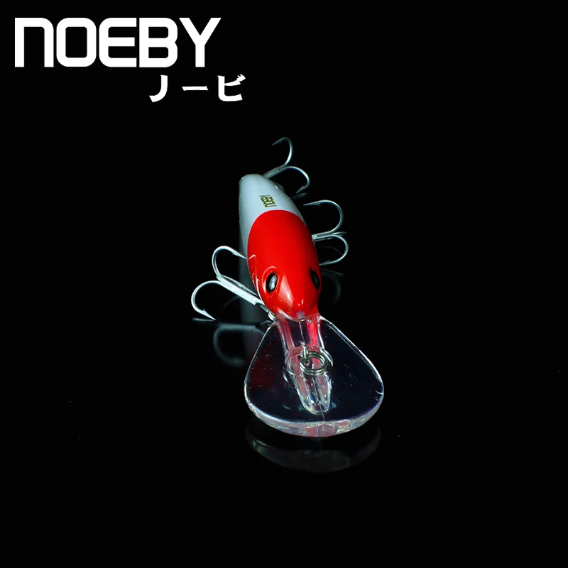 NOEBY 1 шт. рыболовная приманка 120 мм/21 г 3,6-4,5 м плавающая супер гольян длинная Приманка VMC тройные Крючки 3D глаза Isca De Pesca