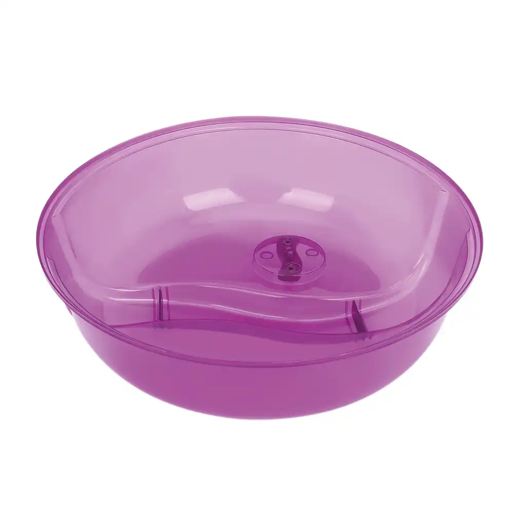 S Plato Transparente de pl/ástico con Tapa de Salpicadura de ventilaci/ón de Vapor Rtengtunn Cubierta de Placa de microondas