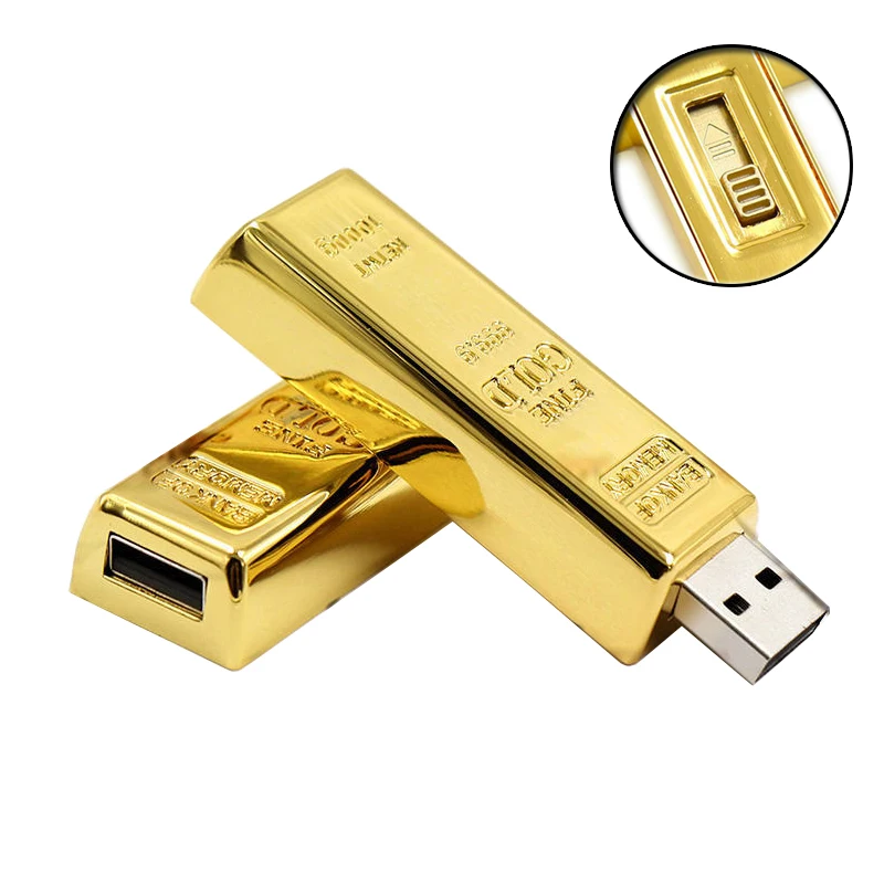 USB флеш накопитель 128 ГБ ручка bullion 4 8 16 32 64 высокое качество металлическая карта