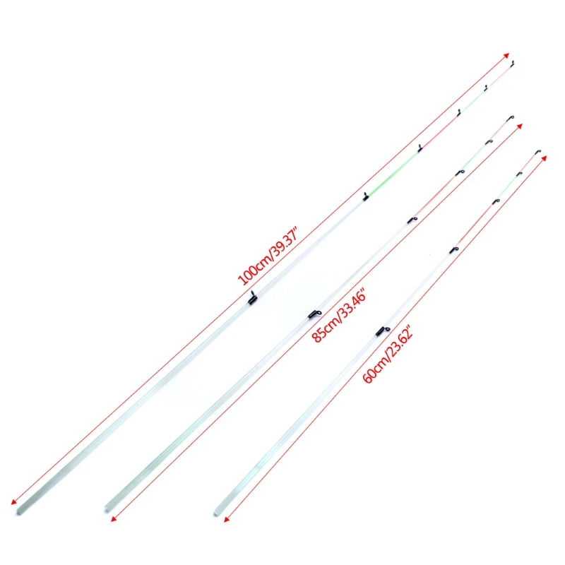 60 см/85 см/100 см удочка для удочки, наконечник для удочки, стержень для удочки, ремонт крана, замена, аксессуары для рыболовных снастей