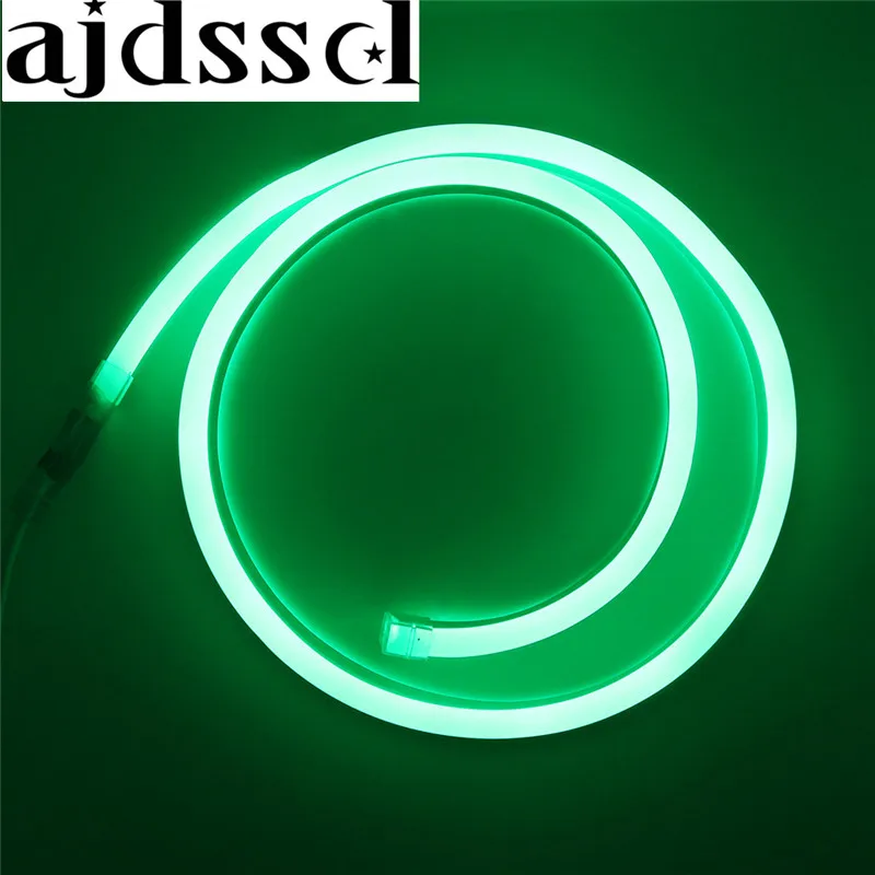 Светодиодная неоновая RGB лента AC220VSMD5050 80led/M сказочное освещение IP67