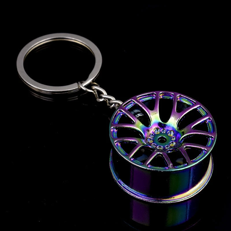 

Car Keychain Wheel Tire Styling Creative Car Key Ring Auto Car Key Chain Keyring For BMW Audi Honda Ford New