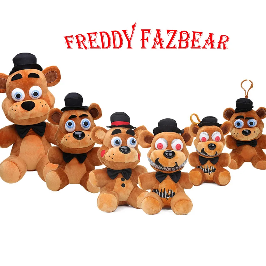 14-45 см пять ночей у Фредди кошмар Фредди Fazbear плюшевые игрушки FNAF Мягкая кукла животных juguetes de peluche bebe