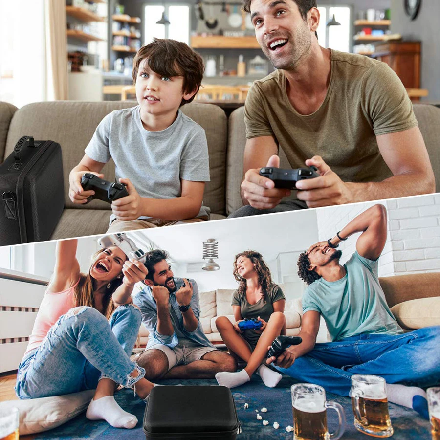 Дорожный чехол для Nintendo Swicth Deluxe EVA вместительная сумка хранения защитные жесткие