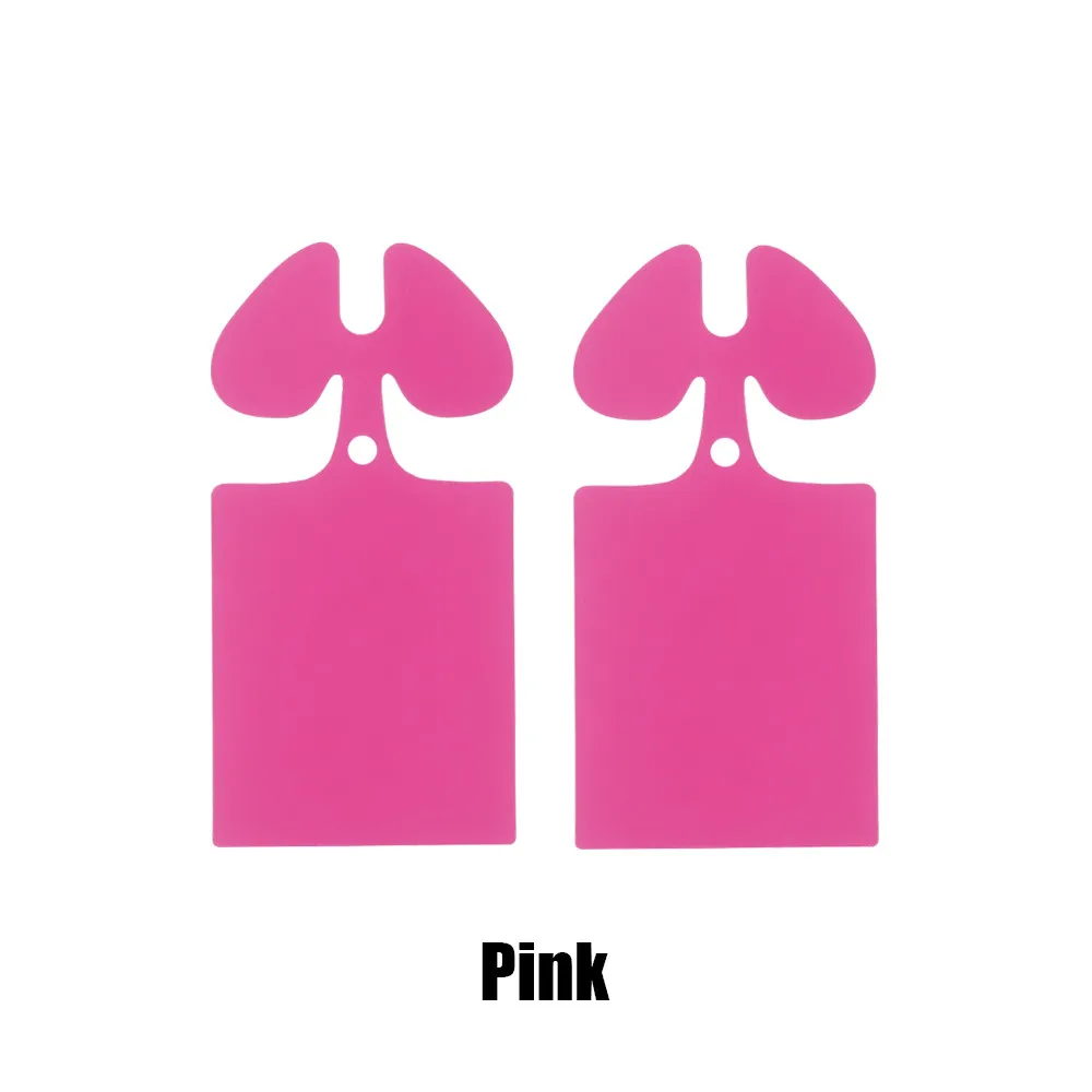 Тонкая кожа ПВХ наклейка для Apple Airpods Air Pods наушники наклейка наушники аксессуары защита от пыли наушники наклейки ультра тонкие - Цвет: pink