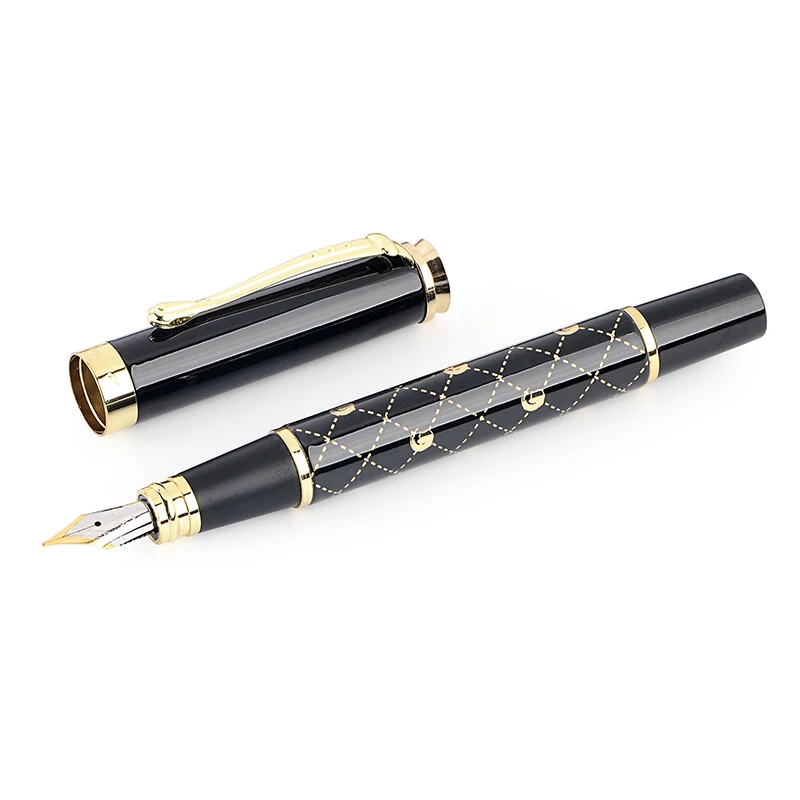 Jinhao 500 Iraurita 0 5 мм перьевые авторучки с тонким наконечником сетчатым рисунком