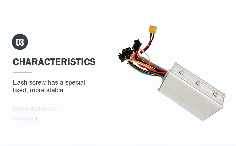 Sale Jipin Controller for X48 electric scooter 10inch silver electric skateboard electric bike Controller electric scooter e bike 6 Sale Jipin Controller for X48 electric scooter 10inch silver electric skateboard electric bike Controller electric scooter e bike 6