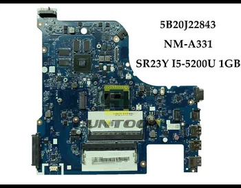 

High quality FRU:5B20J22843 FOR Lenovo Ideapad B70-80 Laptop Motherboard AILG1 NM-A331 SR23Y I5-5200U DDR3L 1GB Fully Tested