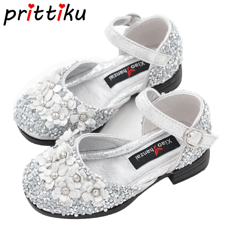 2018 Baby Toddler Girl Boy Closed Toe Sandal Little Kid Glitter Sequin