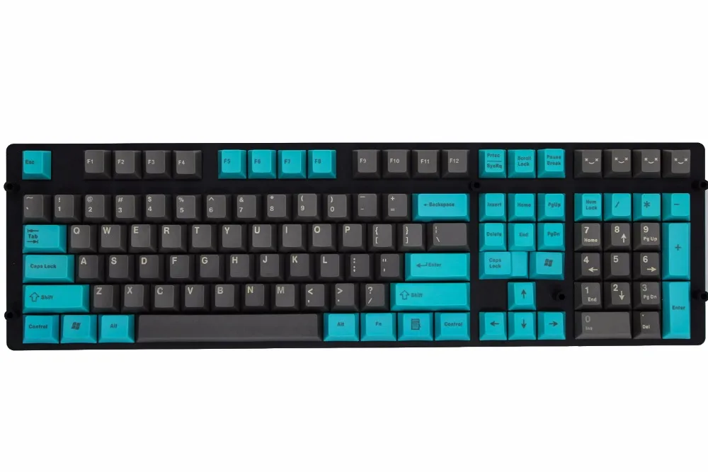 

MP 110 Blank Side/TOP-Printed Thicken Keys PBT Radium carving Cherry Profile Original Height keycap For Mechanical keyboard