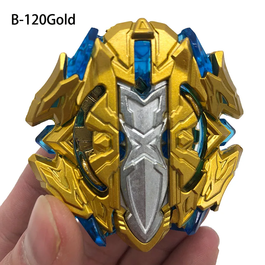 TAKARA TOMY все модели пусковые устройства Bey blades Burst игрушки GT Arena Металл Бог Fafnir волчок Bey Blade лезвия игрушки - Цвет: Gold-B120