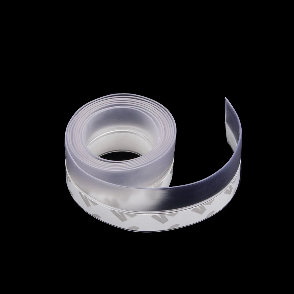 

1pcs 1m*25 mmWindproof Dustproof Waterproof Pest Control Transparent Color Silicone Rubber Window Bar Door Sealing Strip Hot