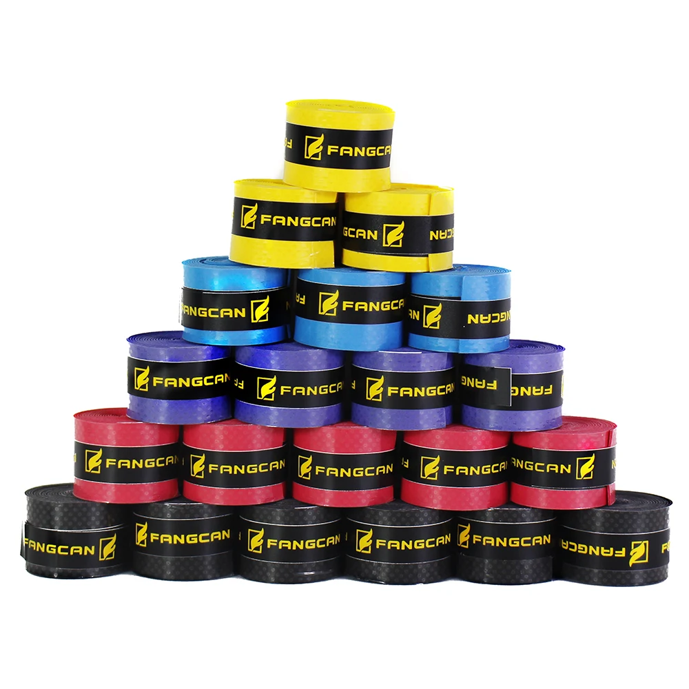 

60pcs FANGCAN FCOG-06 Untacky Dot Non-slip Shock Absorption Sweat-absortion PU Grip Tennis Badminton Racket Overgrip