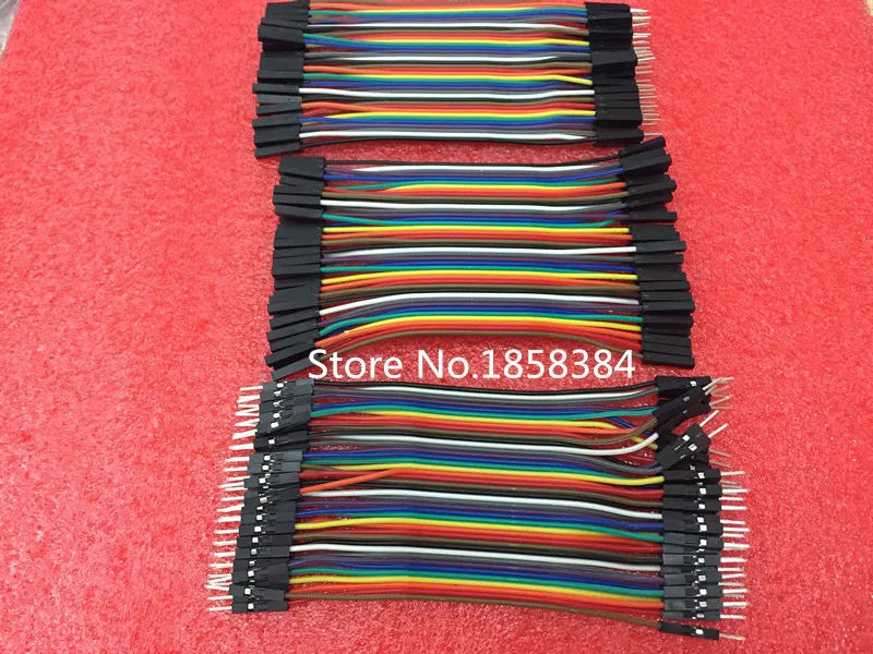 

120pcs/lot 10cm male to male + male to female and female to female jumper wire Dupont cable