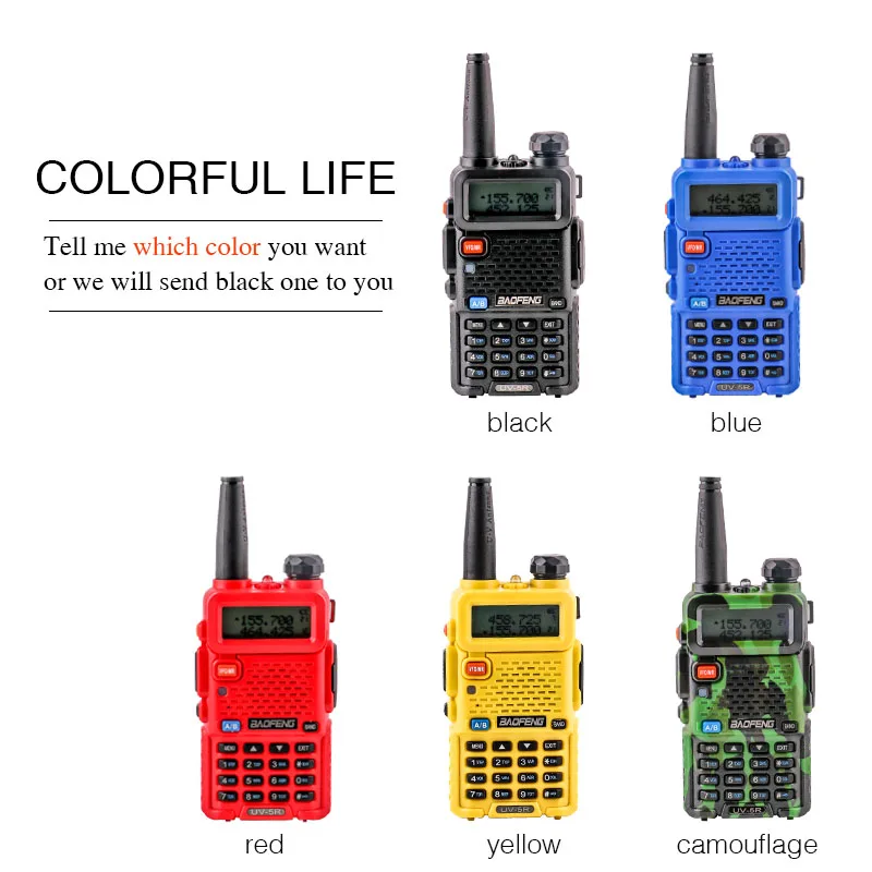 Walkie Talkie 2 шт Baofeng Uv-5R для коммуникатора ham Radio Amador woki toki boafeng Uv 5r 2-полосная радиостанция Cb Radio