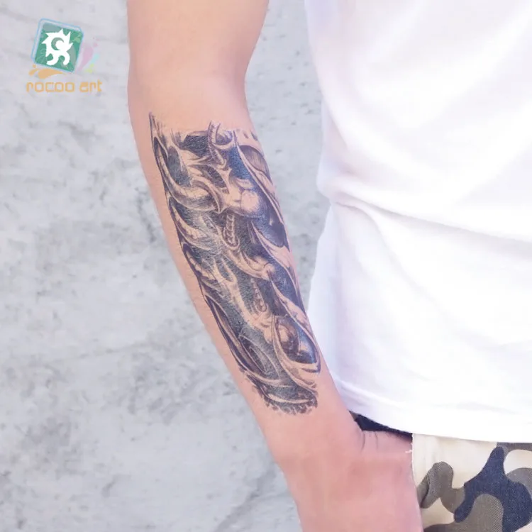 

QC596~606/11 Different Waterproof Temporary Tattoo Sticker big size 21*10cm Water Transfer Arm Sleeve Fake Tattoo tatouage
