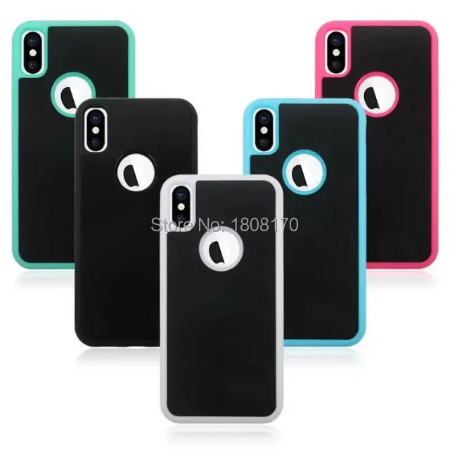 Антигравитационный липкий чехол для iPhone XR XS Max X 8 7 6 6S Plus SE 5 5S Гибридный