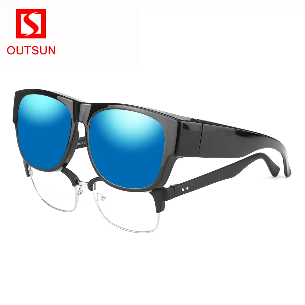 Outsun Brand Oversized Prescription Sunglasses Polarized