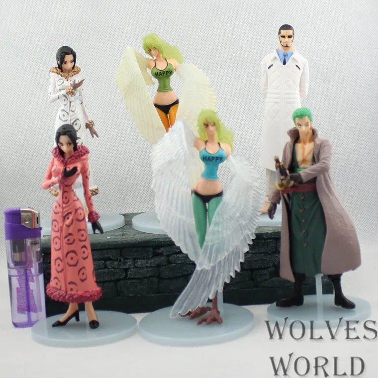 

Addict Island One Piece New World 6PCS/SET Anime Figuarts SPECIAL MH POP PHOTO Figuarts ZERO Action Figure Limit 0690